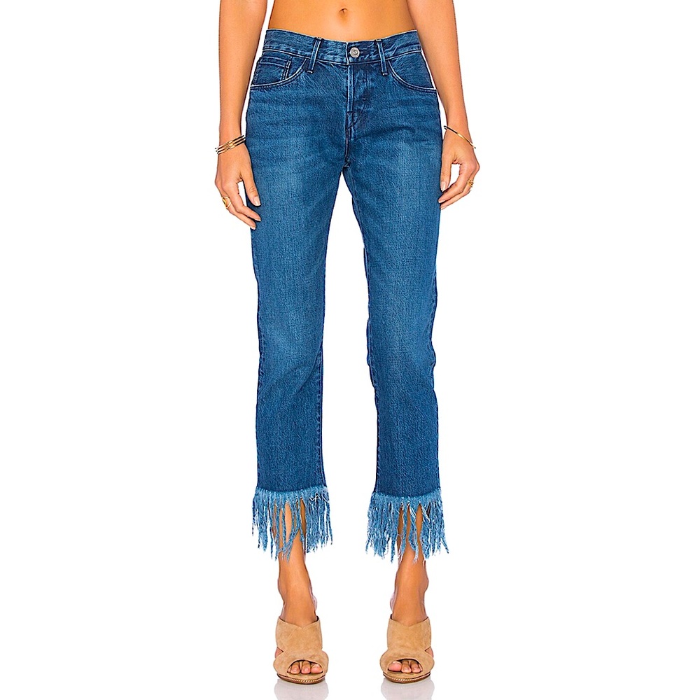 3X1 Fringe Jeans